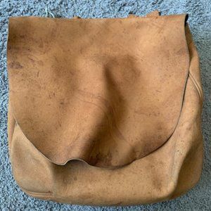 J. PETERMAN COMPANY leather messenger bag mailbag